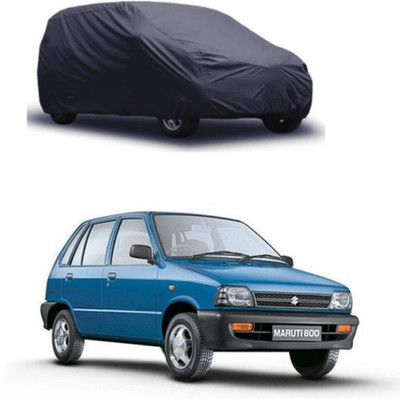 Chiefride Car Cover For Maruti 800 (Without Mirror Pockets)(Grey)
