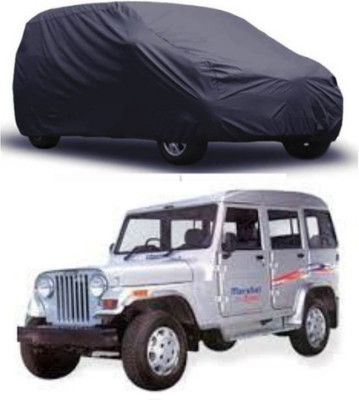 Atist Car Cover For Mahindra Marshal (Without Mirror Pockets)(Grey)
