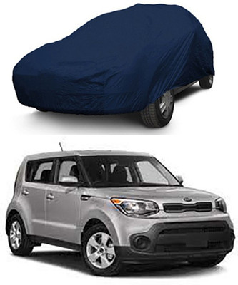 Z Tech Car Cover For Kia Universal For Car (Without Mirror Pockets)(Blue)