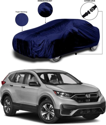 ANTHUB Car Cover For Honda CR-V (With Mirror Pockets)(Blue)