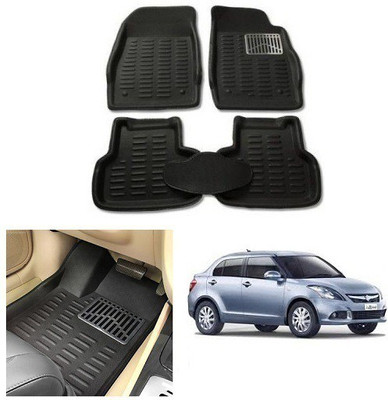 After cars PVC 3D Mat For  Maruti Suzuki Swift Dzire(Black)