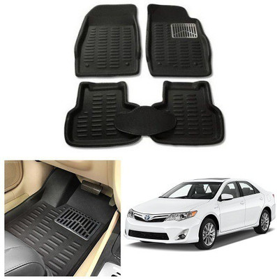 After cars Plastic 3D Mat For  Toyota Camry(Black)