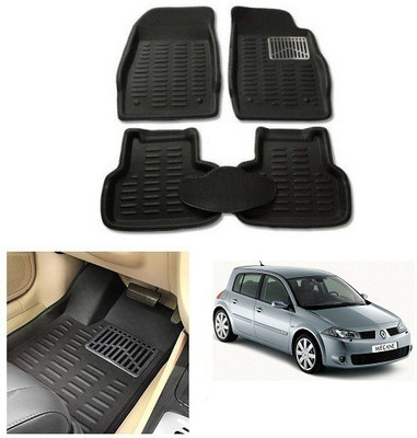 After cars Plastic 3D Mat For  Skoda NA(Black)
