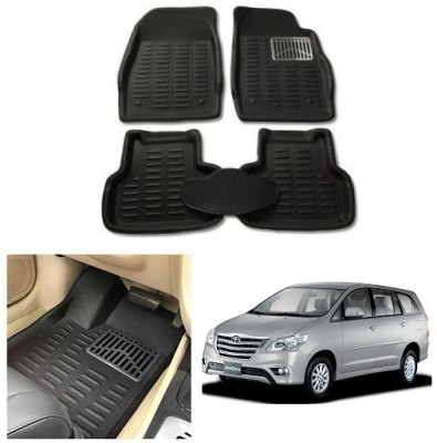 After cars Plastic 3D Mat For  Toyota Innova(Black)