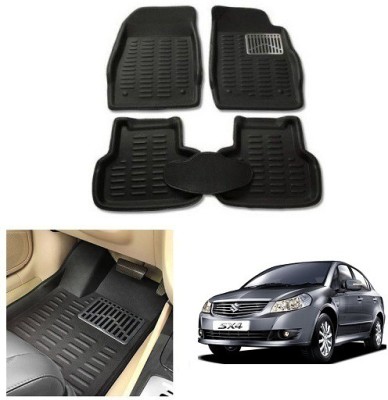 After cars Plastic 3D Mat For  Maruti Suzuki SX4(Black)