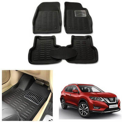 After cars Plastic 3D Mat For  Renault X-Trail(Black)