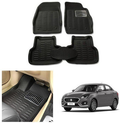 After cars PVC 3D Mat For  Maruti Suzuki Swift Dzire(Black)