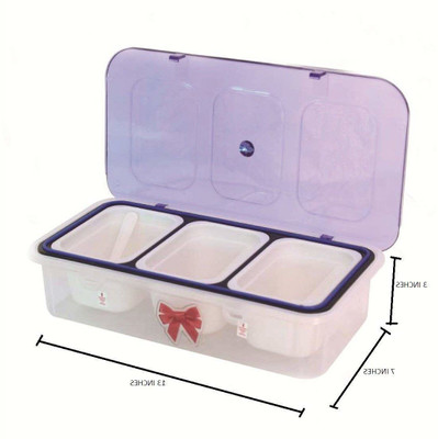 AASHU Plastic Utility Container  - 1000 ml(Multicolor)