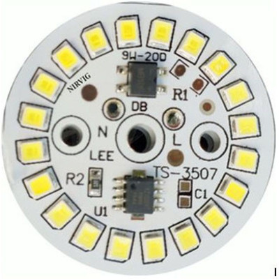 jivith 9W LED Bulb Cool Day Light Electronic Components Electronic Hobby Kit