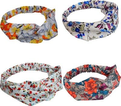 NNR CROSS BANDS FLORAL PRINT Head Band(Multicolor)