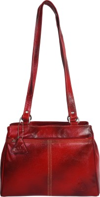 A. K. LEATHER Women Red Sling Bag