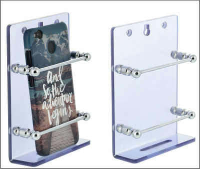 AONTAN Wall Mount mobile charging stand AC / TV Remote Stand holder Mobile Charging Wall Stand Holder Mobile Holder