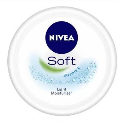 NIVEA Soft Vitamin E Light Moisturiser Cream 50ml Pack of 2(100 ml)