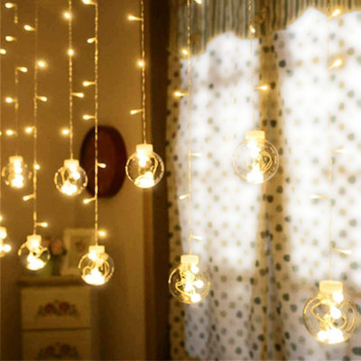 Vibgyor Products 138 LEDs 2.49 m Yellow Steady Ball Rice Lights(Pack of 1)