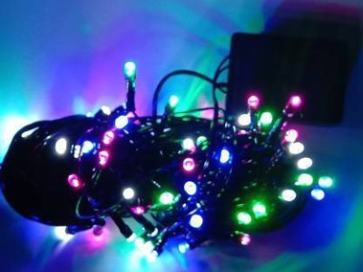 Wiofy 69 LEDs 9.86 m Multicolor Color Changing String Rice Lights(Pack of 2)