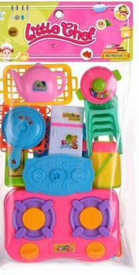 Dherik Tradworld 50 PC little chef play set for girl |Kitchen Playset