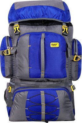 Xfast fashion 90 Ltr Trekking Bag Hiking Backpack Travel Backpack ( 1 year warranty) Rucksack Rucksack  - 90 L(Multicolor, Blue)