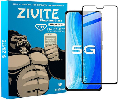 ZIVITE Edge To Edge Tempered Glass for Vivo V20 Pro(Pack of 1)
