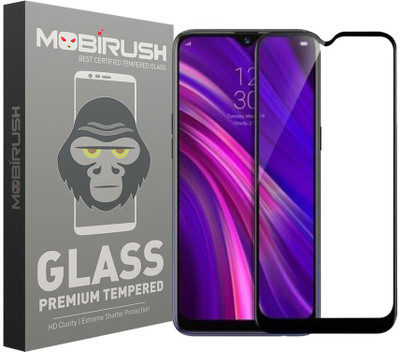 MOBIRUSH Edge To Edge Tempered Glass for Realme Narzo 20(Pack of 1)