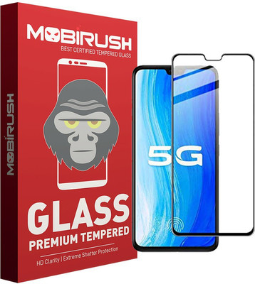 MOBIRUSH Edge To Edge Tempered Glass for Vivo V20 Pro(Pack of 1)