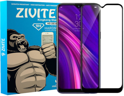 ZIVITE Edge To Edge Tempered Glass for Realme C3(Pack of 1)