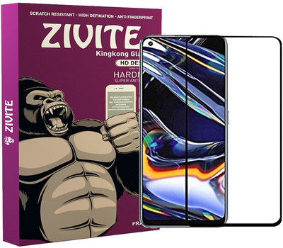 ZIVITE Edge To Edge Tempered Glass for Realme 7 Pro(Pack of 1)
