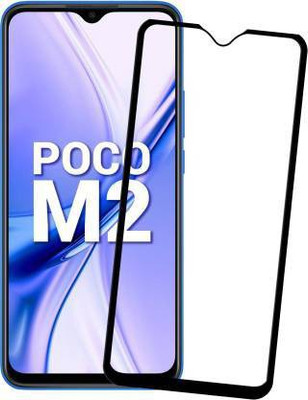 ZIVITE Edge To Edge Tempered Glass for Xiaomi Poco M2(Pack of 1)