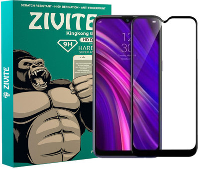 ZIVITE Edge To Edge Tempered Glass for Realme C11(Pack of 1)