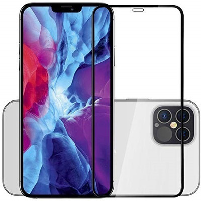 AKSHUD Edge To Edge Tempered Glass for Apple iPhone 12 Pro Max(Pack of 1)