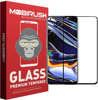 MOBIRUSH Edge To Edge Tempered Glass for Realme 7 Pro(Pack of 1)