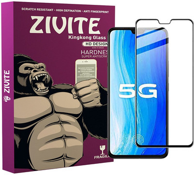 ZIVITE Edge To Edge Tempered Glass for Vivo V20 Pro(Pack of 1)