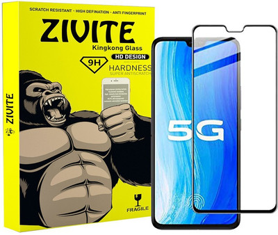 ZIVITE Edge To Edge Tempered Glass for Vivo V20 Pro(Pack of 1)