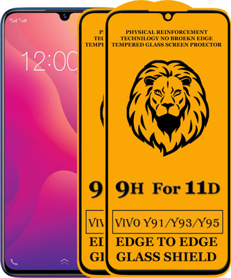 SEVEN7STAR Tempered Glass Guard for Vivo Y93(Pack of 2)
