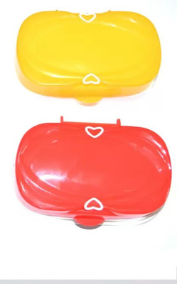 CRAZYGOL Love Affair Soap Case with pack 2(Multicolor)