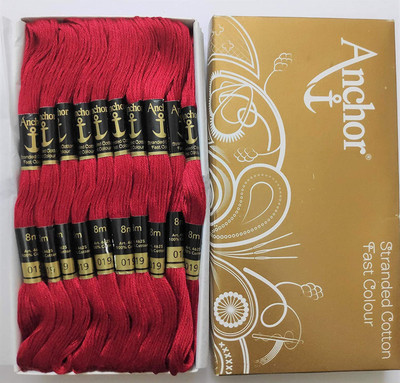 ANCHOR red Thread(8 m Pack of25)