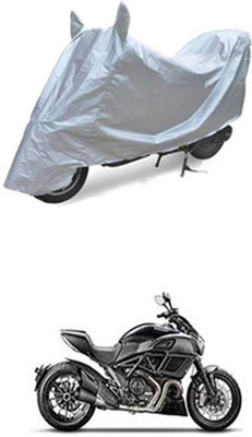 Wild Panther Two Wheeler Cover for Ducati(Diavel, Silver)