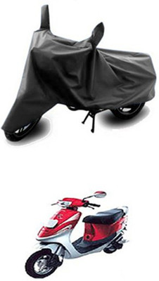 YOGE Two Wheeler Cover for Kinetic(Grey)