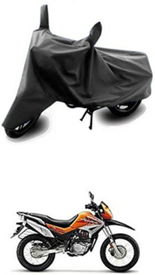 Wild Panther Two Wheeler Cover for Hero(Impulse, Grey)