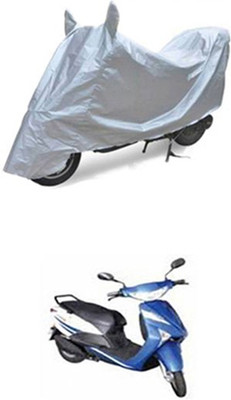 Wild Panther Two Wheeler Cover for Indus(Yo Xplor, Silver)