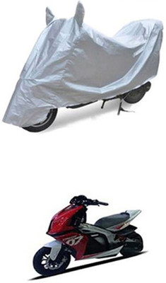 Z Tech Two Wheeler Cover for TVS(Silver)