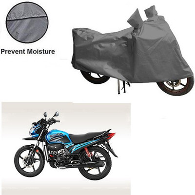 MOTOWORLD Waterproof Two Wheeler Cover for Honda(Passion Pro TR, Grey)