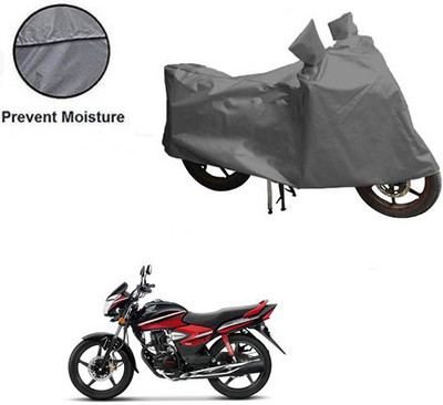 MOTOWORLD Waterproof Two Wheeler Cover for Honda(CB Shine, Grey)