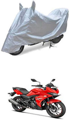 Wild Panther Two Wheeler Cover for Hero(Silver)