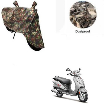 RPSENTTERPR Waterproof Two Wheeler Cover for Hero(Moto Corp Duet, Multicolor)