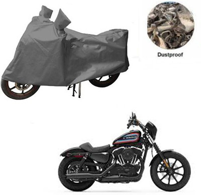 RPSENTTERPR Waterproof Two Wheeler Cover for Harley Davidson(XL 1200, Grey)