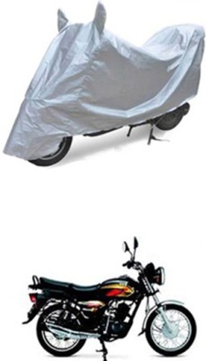 Wild Panther Two Wheeler Cover for TVS(Max 4R, Silver)