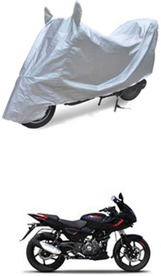 YOGE Two Wheeler Cover for Bajaj(Silver)