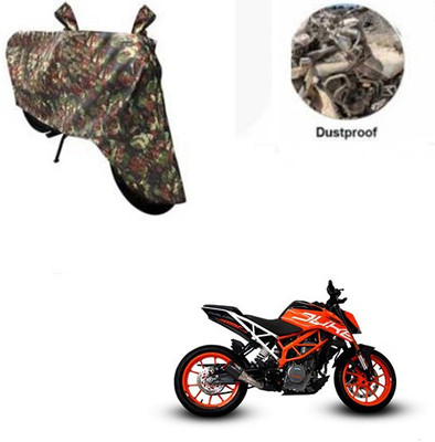 RPSENTTERPR Waterproof Two Wheeler Cover for KTM(Duke 390, Multicolor)