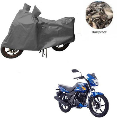 RPSENTTERPR Waterproof Two Wheeler Cover for TVS(Flame SR125, Grey)