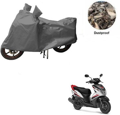 MOTOWORLD Waterproof Two Wheeler Cover for Yamaha(Ray Z, Grey)